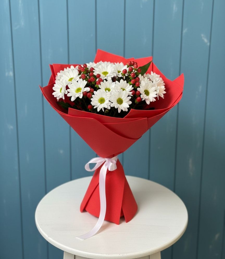 Букет цветов из: Хризантемы в Вольске