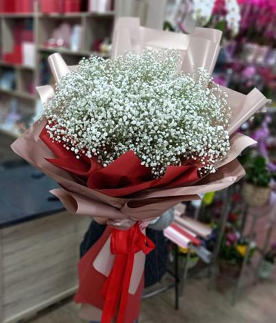 Букет цветов из: Гипсофила в Вольске