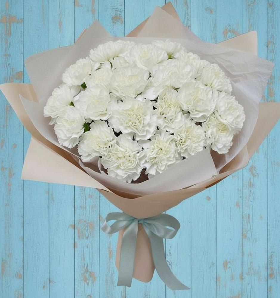 Букет цветов из: Гвоздики в Вольске