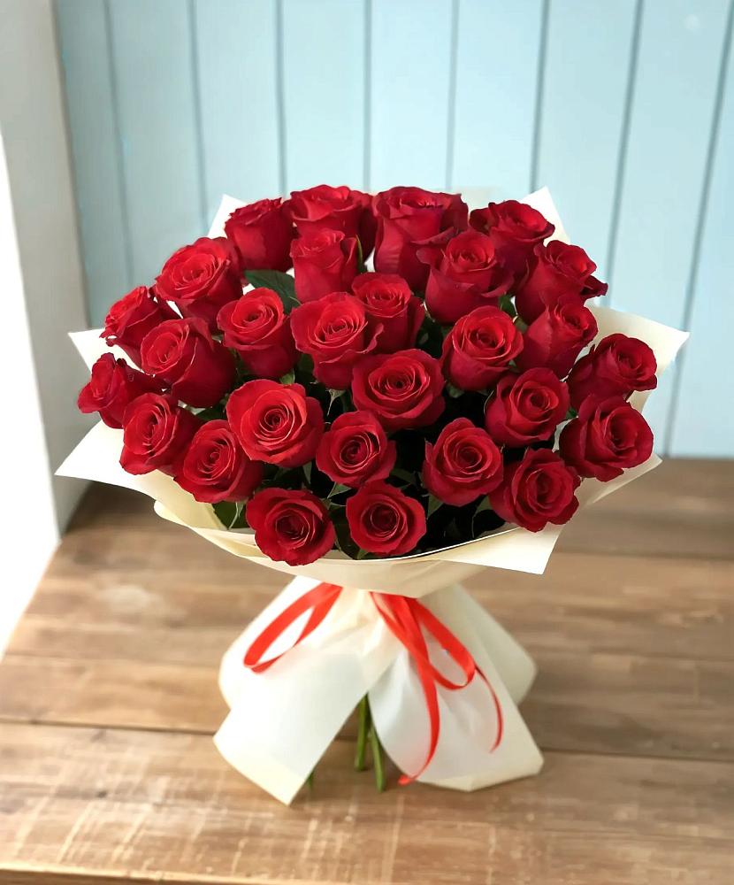 Букет 29 Красных роз в Вольске