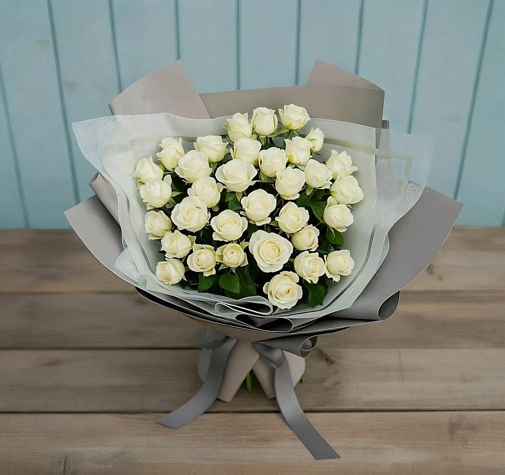 Букет Белоснежная нежность в Вольске