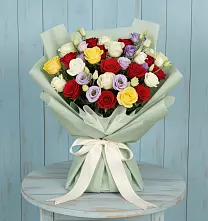 Букет цветов из:  Розы в Вольске
