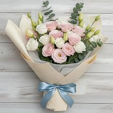 Букет цветов из:  Лизиантусы #REPLACE_PRED# Вольске