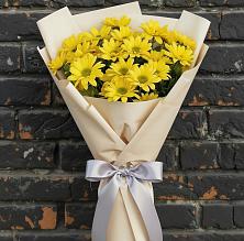 Букет цветов из:  Хризантемы #REPLACE_PRED# Вольске