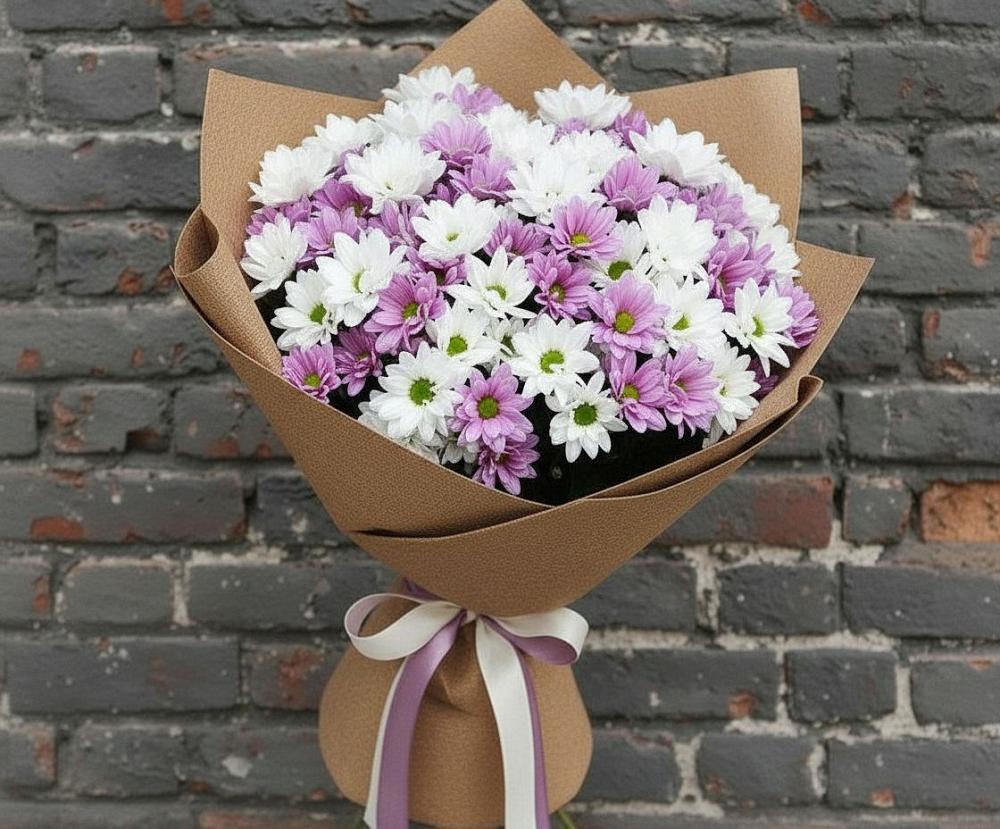 Букет цветов из: Хризантемы в Вольске