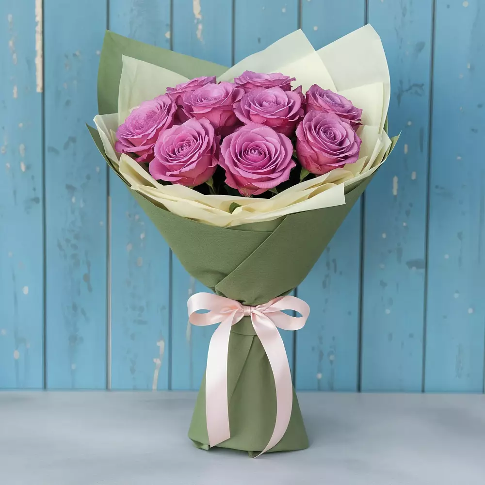 Букет Розы Фёрст Леди в Вольске