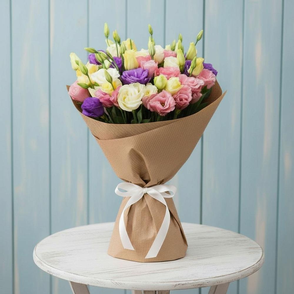 Букет цветов из: Лизиантусы в Вольске