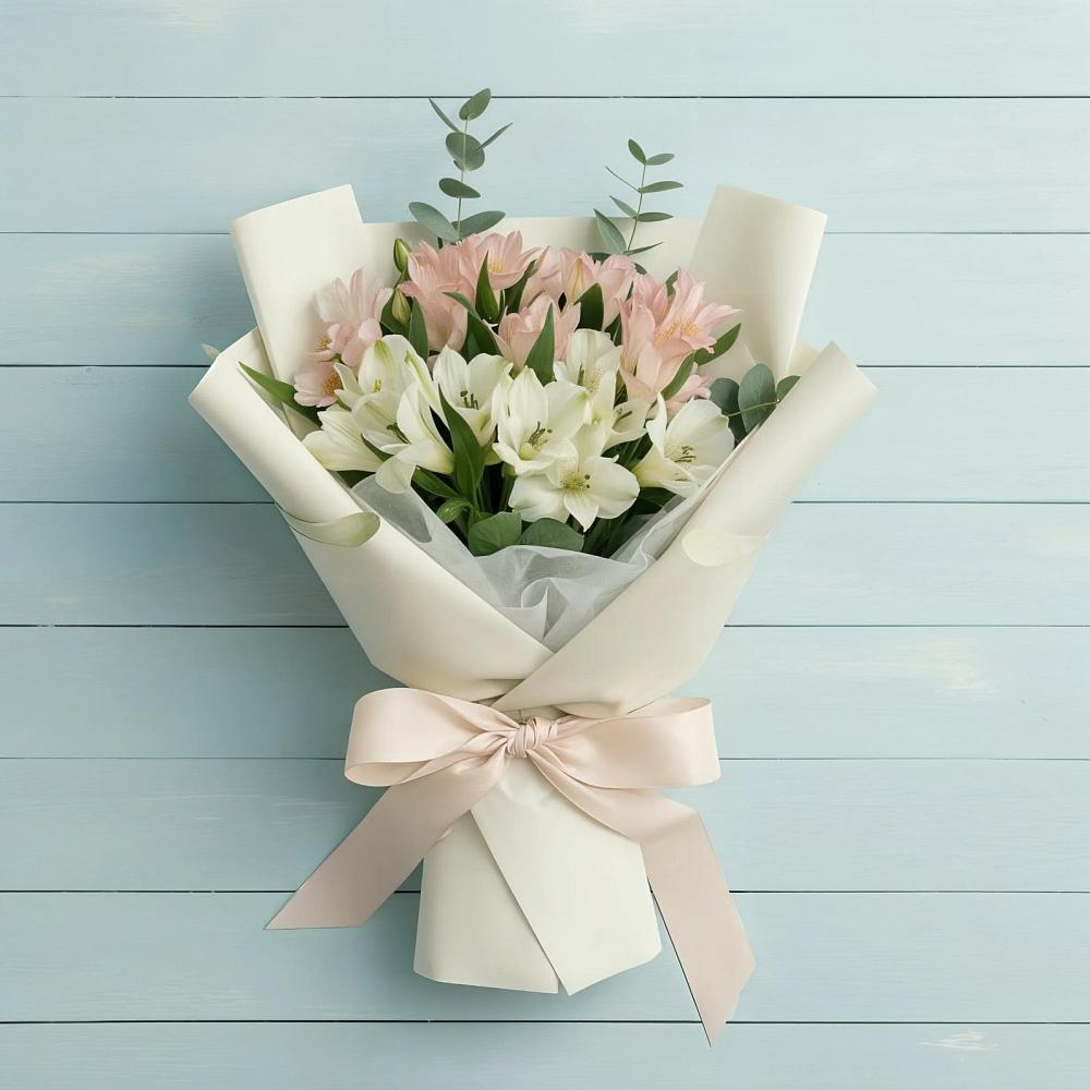 Букет цветов из: Альстромерии в Вольске