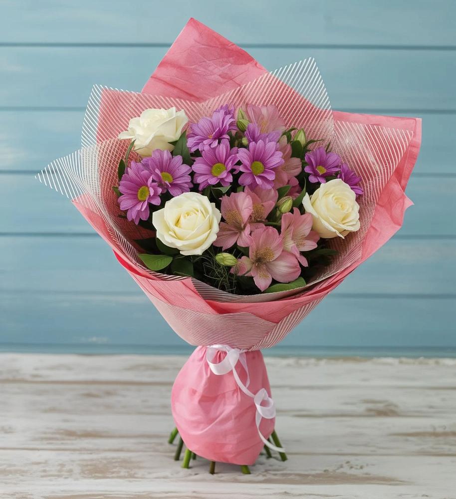 Букет цветов из: Герберы в Вольске