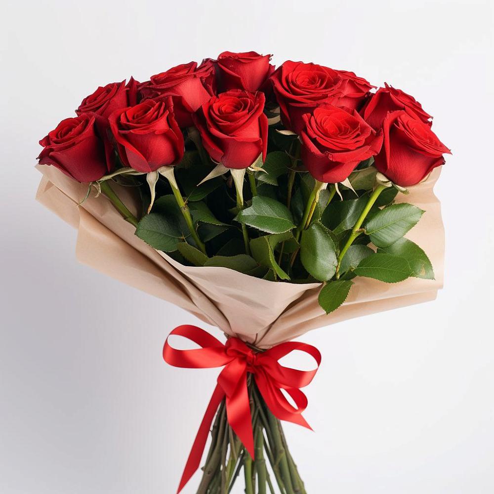 Букет 11 Красных роз Эдлесс Лав в Вольске