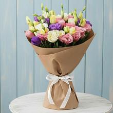 Букет цветов из:  Лизиантусы в Вольске